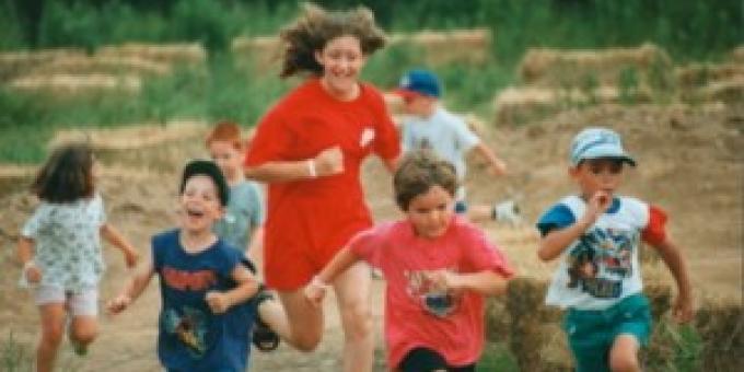 running