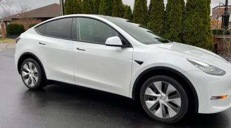 Driving a Tesla